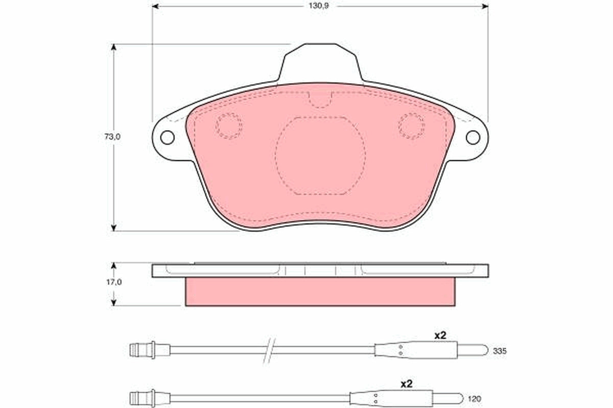 MAXGEAR - 19-3112 - Bremsbelagsatz, Scheibenbremse - // H81