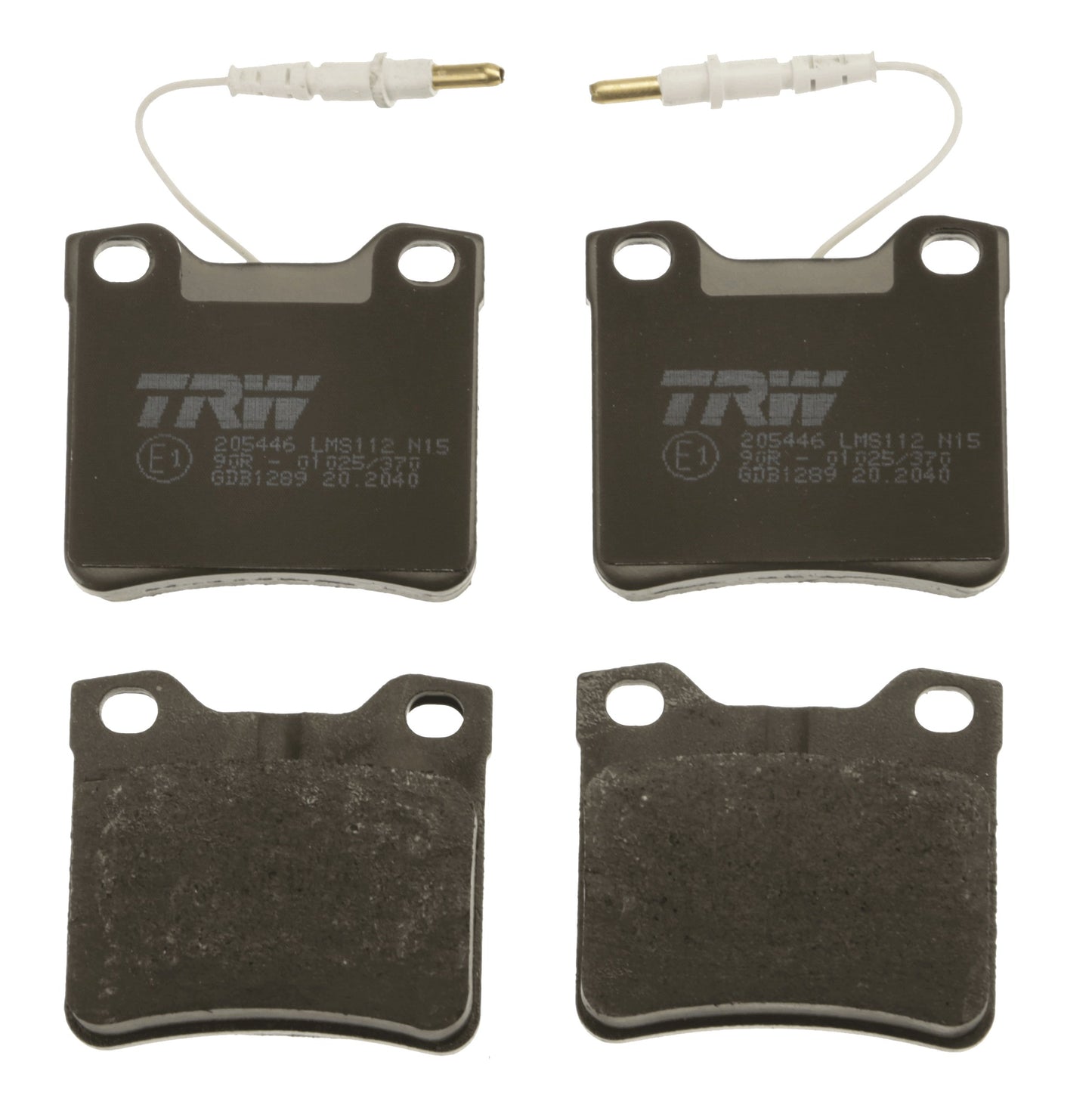 TRW - GDB1289 - Bremsbelagsatz, Scheibenbremse// 19-0412//2190403  // i93