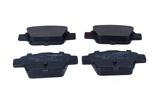 MAXGEAR - 19-0442 - Bremsbelagsatz, Scheibenbremse - // C25
