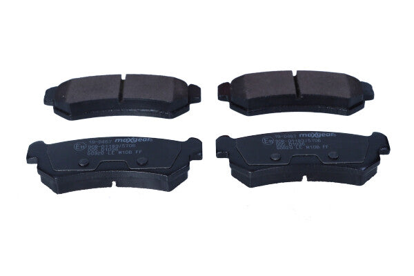 MAXGEAR - 19-0467 - Bremsbelagsatz, Scheibenbremse - // C38