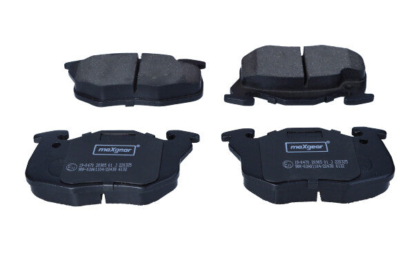 MAXGEAR - 19-0470 - Bremsbelagsatz, Scheibenbremse - // C40
