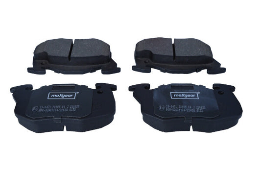 MAXGEAR - 19-0471 - Bremsbelagsatz, Scheibenbremse - // C41