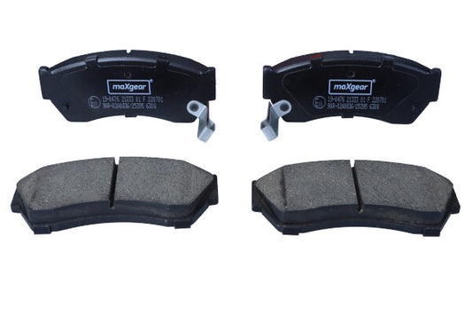MAXGEAR - 19-0476 - Bremsbelagsatz, Scheibenbremse - // C44