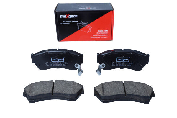 MAXGEAR - 19-0476 - Bremsbelagsatz, Scheibenbremse - // C44