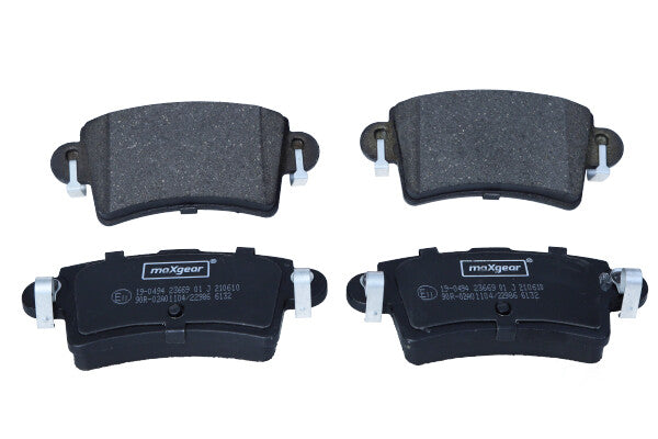 MAXGEAR - 19-0494 - Bremsbelagsatz, Scheibenbremse - // C51