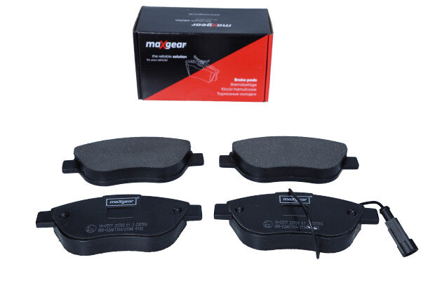 MAXGEAR - 19-0577 - Bremsbelagsatz, Scheibenbremse - // C96