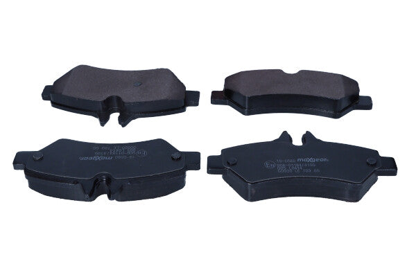 MAXGEAR - 19-0580 - Bremsbelagsatz, Scheibenbremse - // C98
