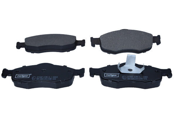 MAXGEAR - 19-0643 - Bremsbelagsatz, Scheibenbremse - // D21