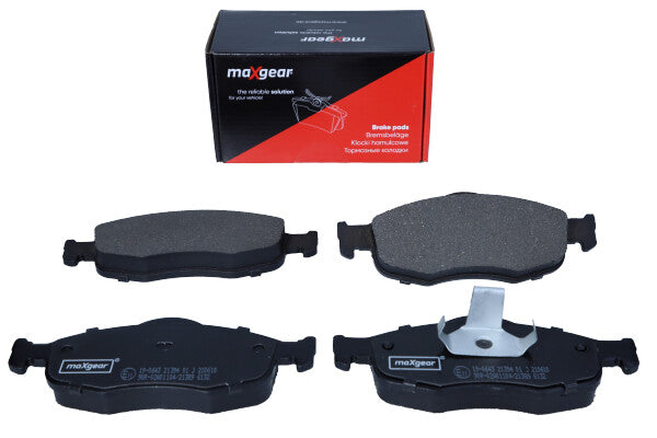 MAXGEAR - 19-0643 - Bremsbelagsatz, Scheibenbremse - // D21