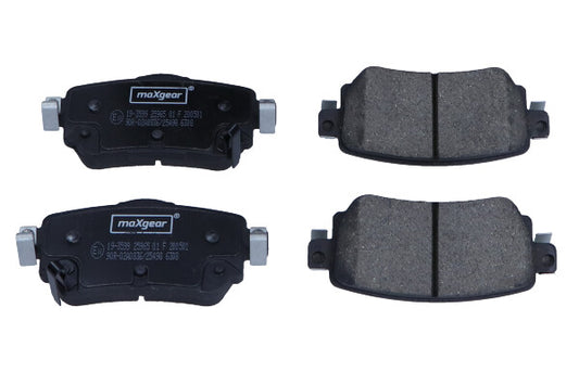MAXGEAR - 19-3599 - Bremsbelagsatz, Scheibenbremse - // H110