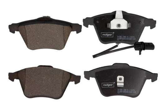 MAXGEAR - 19-2881 - Bremsbelagsatz, Scheibenbremse - // H17