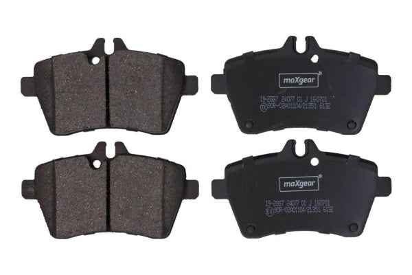 MAXGEAR - 19-2887 - Bremsbelagsatz, Scheibenbremse - // H19