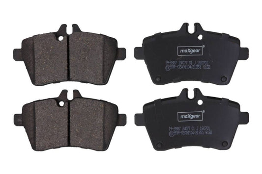 MAXGEAR - 19-2887 - Bremsbelagsatz, Scheibenbremse - // H19