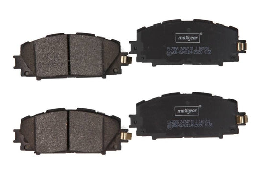 MAXGEAR - 19-2896 - Bremsbelagsatz, Scheibenbremse - // H24