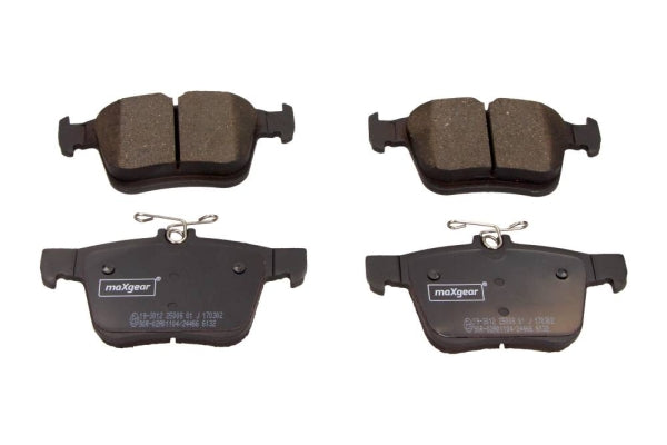 MAXGEAR - 19-3012 - Bremsbelagsatz, Scheibenbremse - // H57