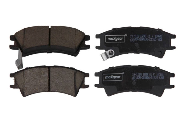 MAXGEAR - 19-1128 - Bremsbelagsatz, Scheibenbremse - // E19