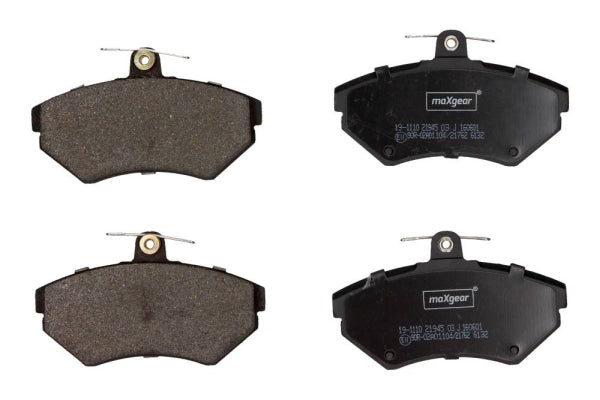 MAXGEAR - 19-1110 - Bremsbelagsatz, Scheibenbremse - // E13