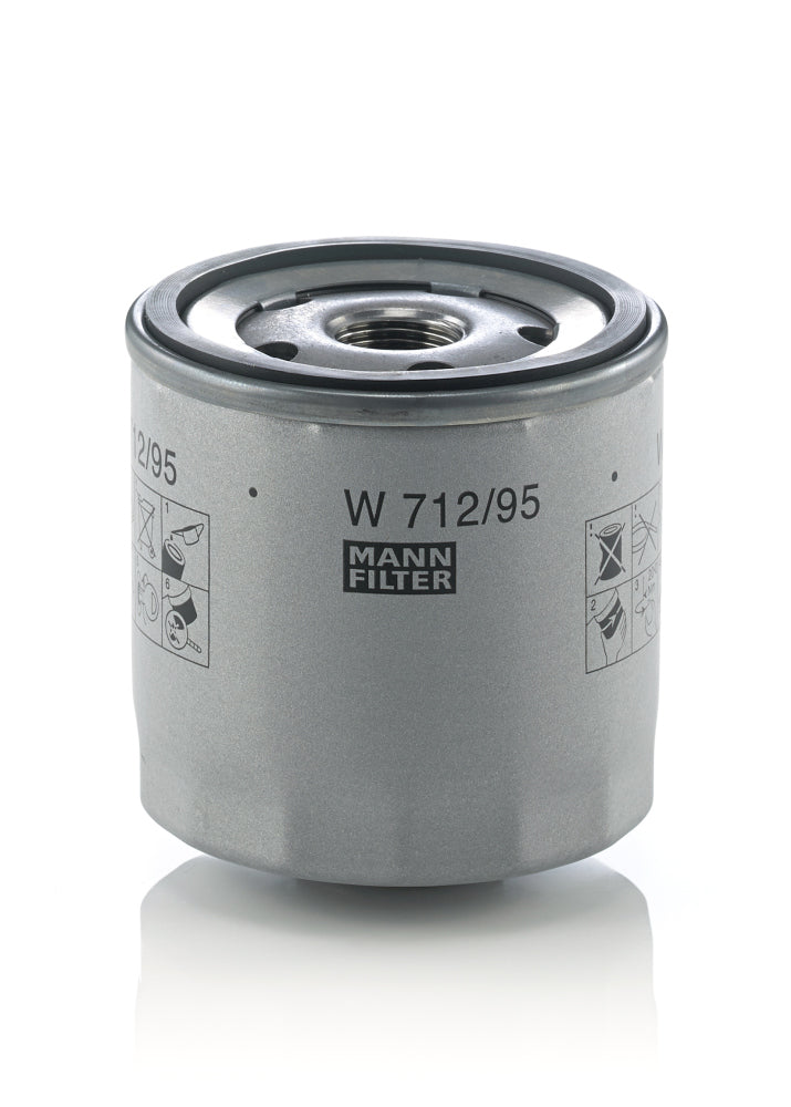 MANN-FILTER - W712/95 - Ölfilter -/ K140