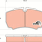 TRW - GDB1535 - Bremsbelagsatz, Scheibenbremse - // 19-0486 // 2912303 // J130