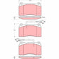TRW - GDB1603 - Bremsbelagsatz, Scheibenbremse// 2309201 //19-3666  // J203