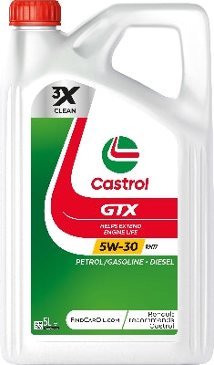 Castrol - 5W30 - GTX RN17 5L - Motoröl & 1X Ölfilter Gratis