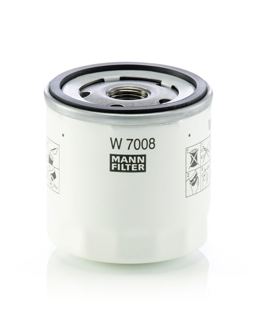 MANN-FILTER - W7008 - Ölfilter / K121
